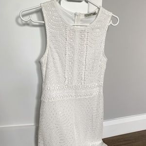 White DEX sheath dress